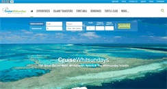 Desktop Screenshot of cruisewhitsundays.com